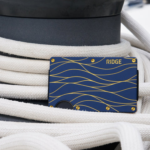 Ridge Wallet - Gold Horizon | Golden Transformation