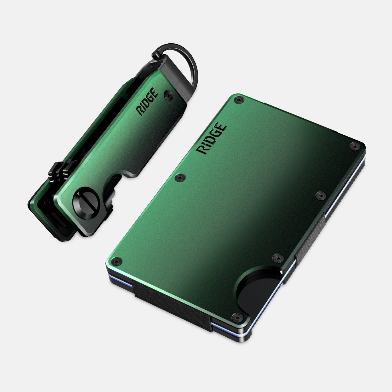 Ridge Wallet + KeyCase Kit | Green Flash