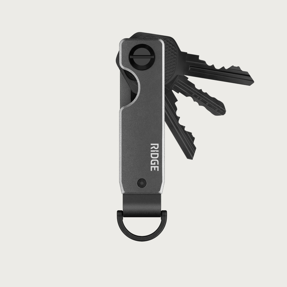 Gunmetal KeyCase: Slim Key Organizer // The Ridge