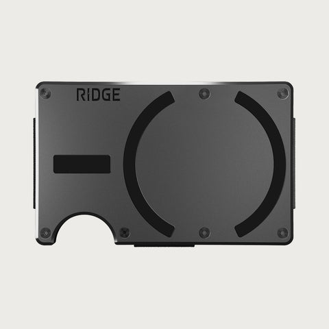 Ridge Wallet For MagSafe - Gunmetal
