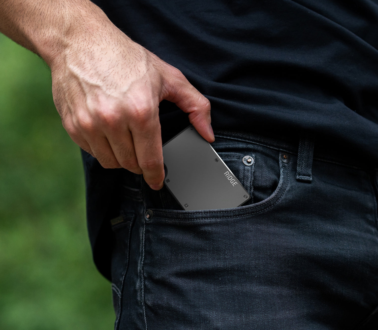 Ridge Wallet - Gunmetal