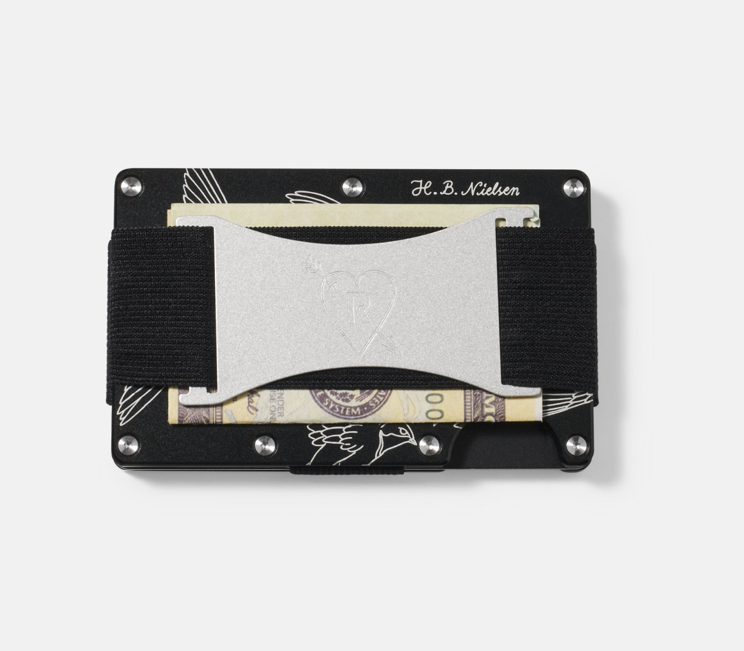 Design Series | RIDGE Wallet | H.B. Nielsen - Silver