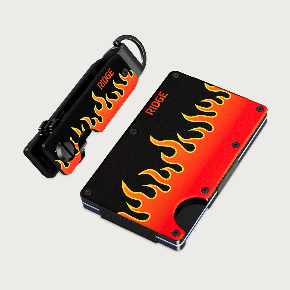 Ridge Wallet + KeyCase Kit | Hot Rod