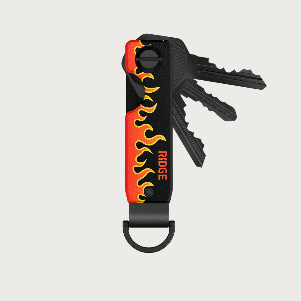 Ridge KeyCase - Hot Rod | Gear With Personality