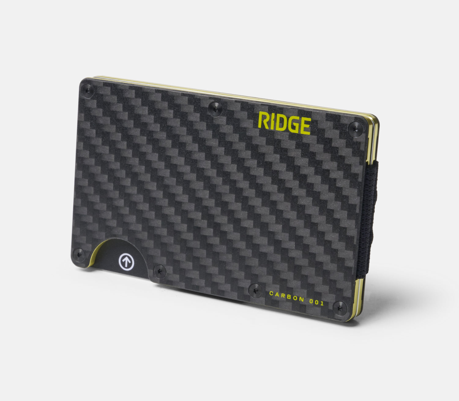 Ridge Wallet — Hyper Lime Carbon 001 // The Ridge