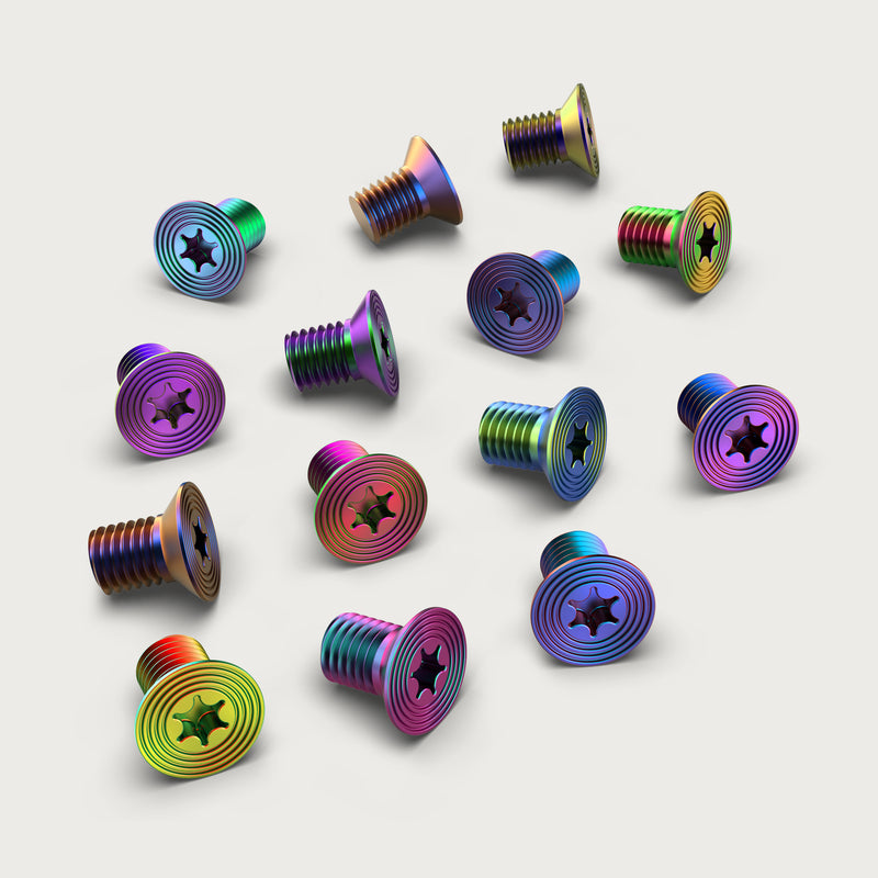 Screw Set - Iridescent Screws