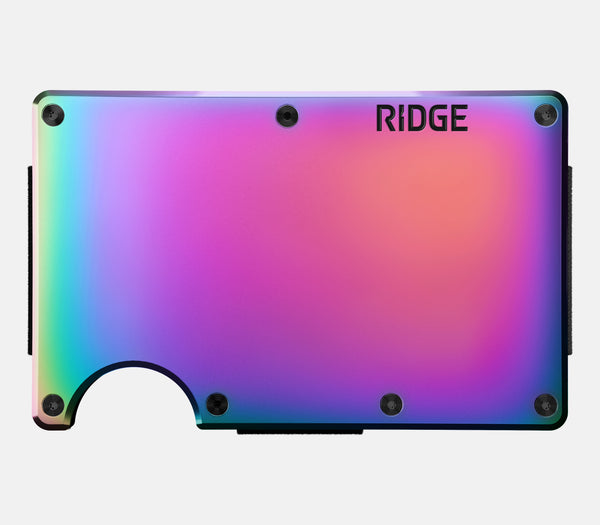 Ridge Wallet - Iridescent | Innovation Doesn't Take A Year Off