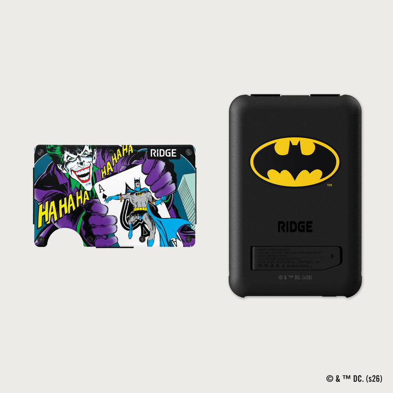 Ridge Wallet + Power Bank - The Joker™ + Batman™