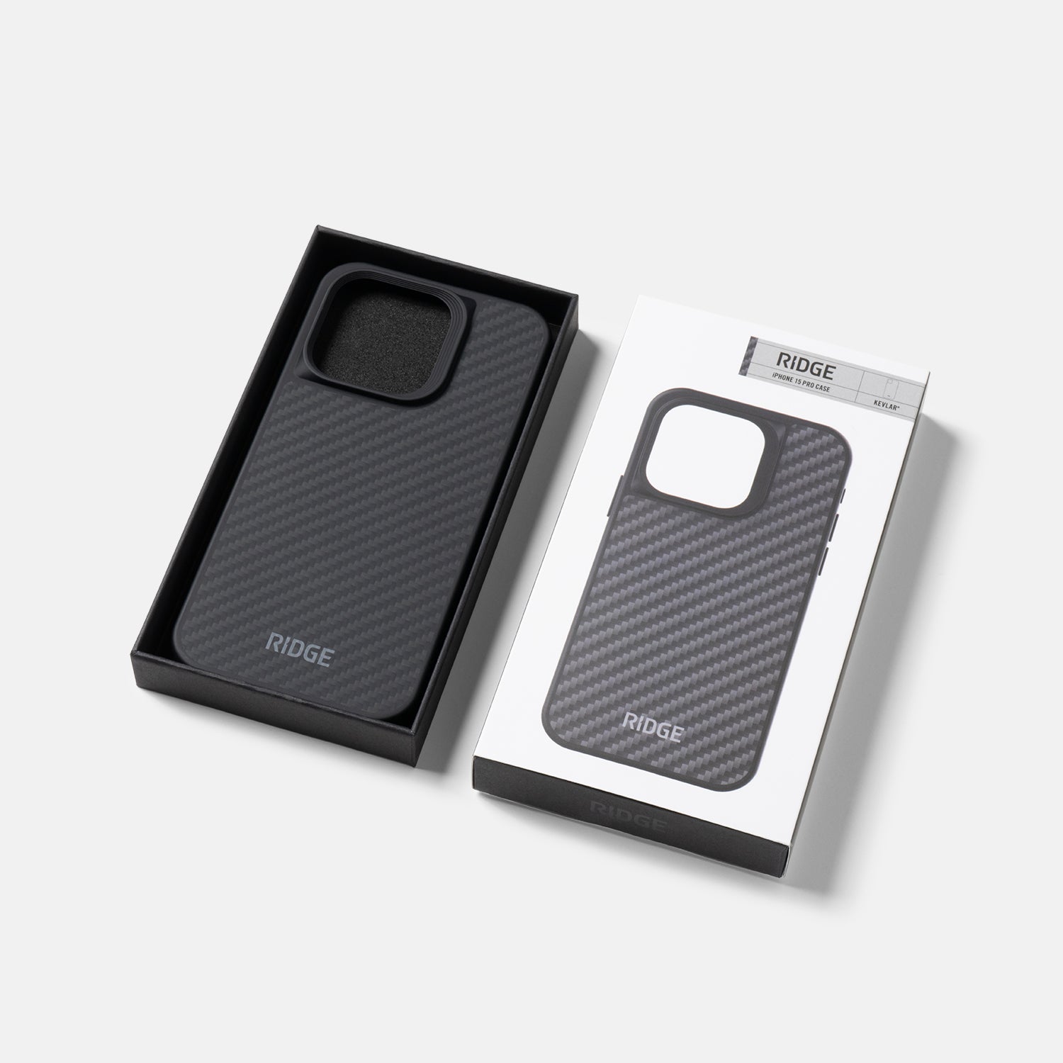 Ridge Phone Case - Carbon - iPhone 15 Pro Ridge Phone Case - Carbon - iPhone 15 Pro