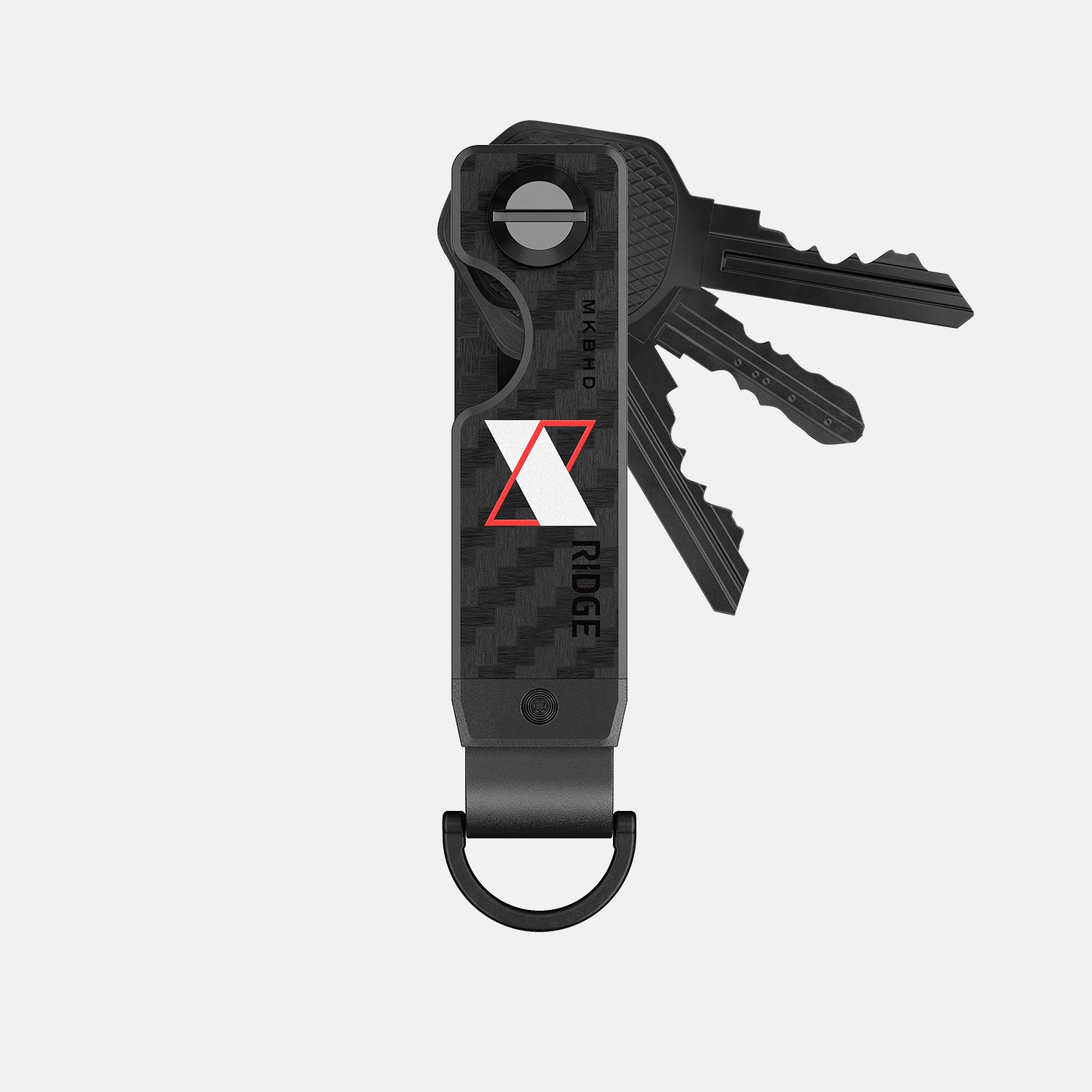 Ridge カーボンファイバー キーケース RIDGE x MKBHD | MKBHD - Carbon Fiber 3k KeyCase – Ridge
