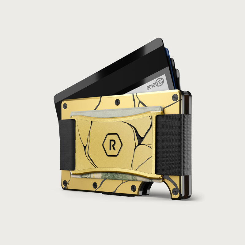 Ridge Wallet + Power Bank - Kintsugi - Inverse + Matte Black