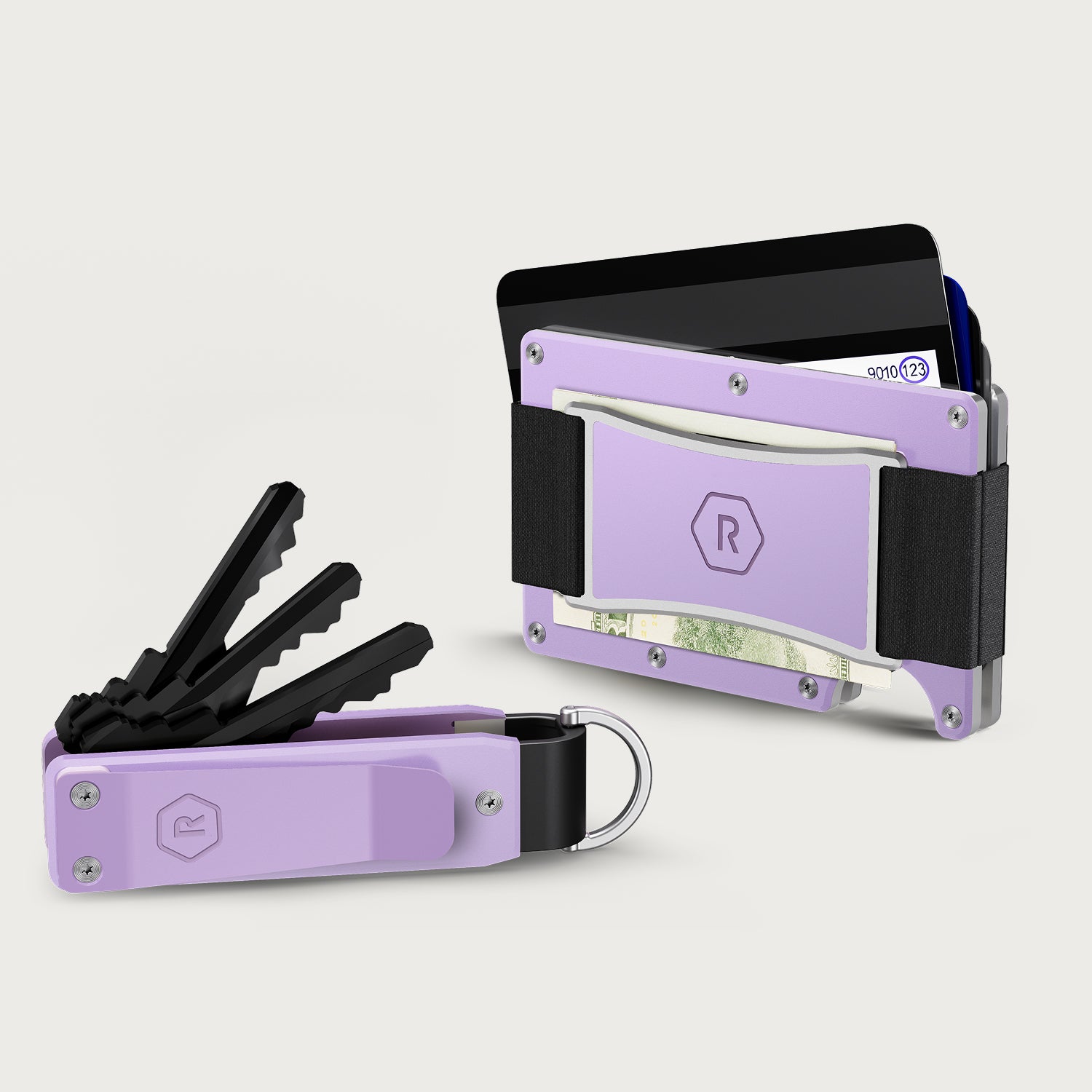 RIDGE | Wallet + KeyCase Kit - Lavender – Ridge