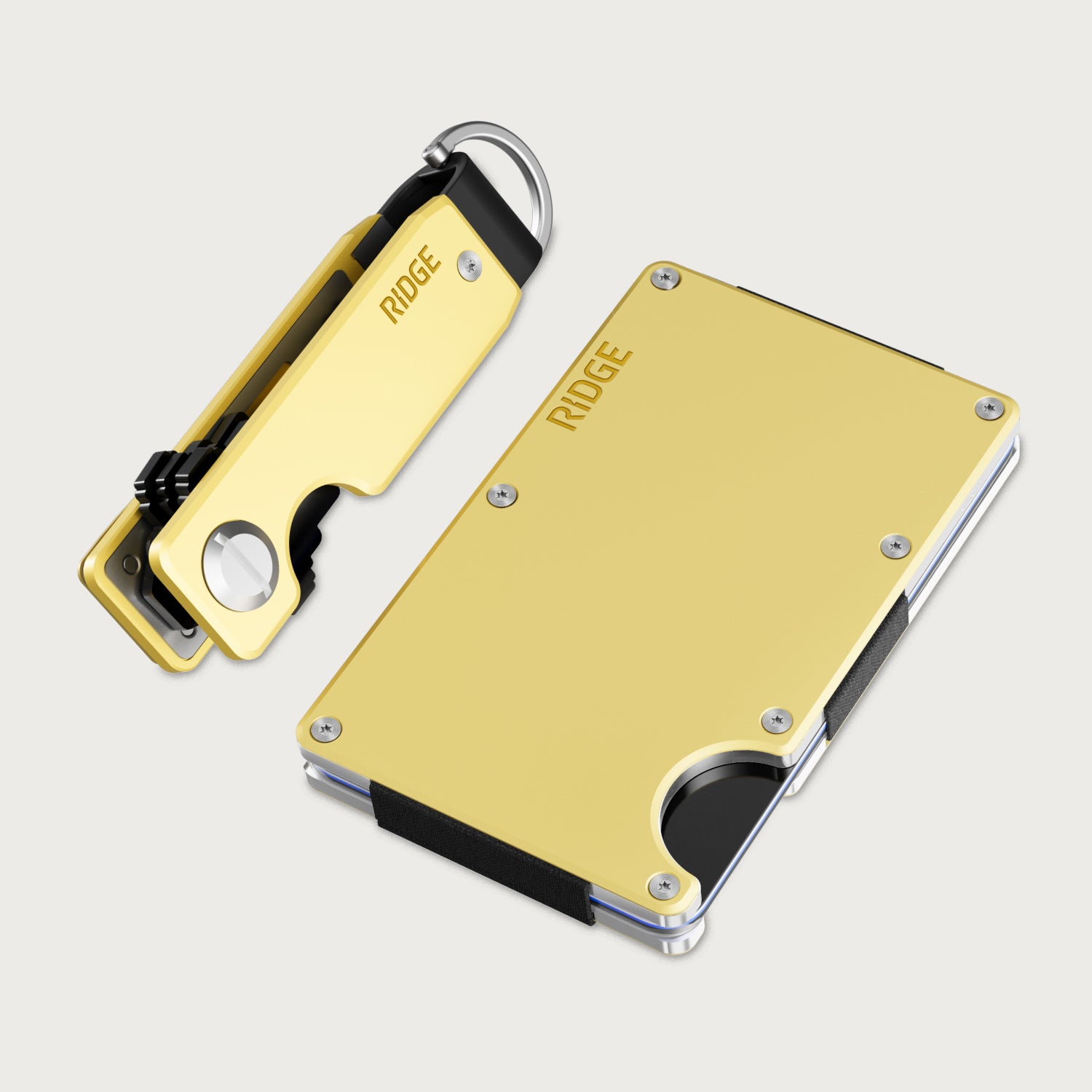 RIDGE | Wallet + KeyCase Kit - Lemon Drop – Ridge