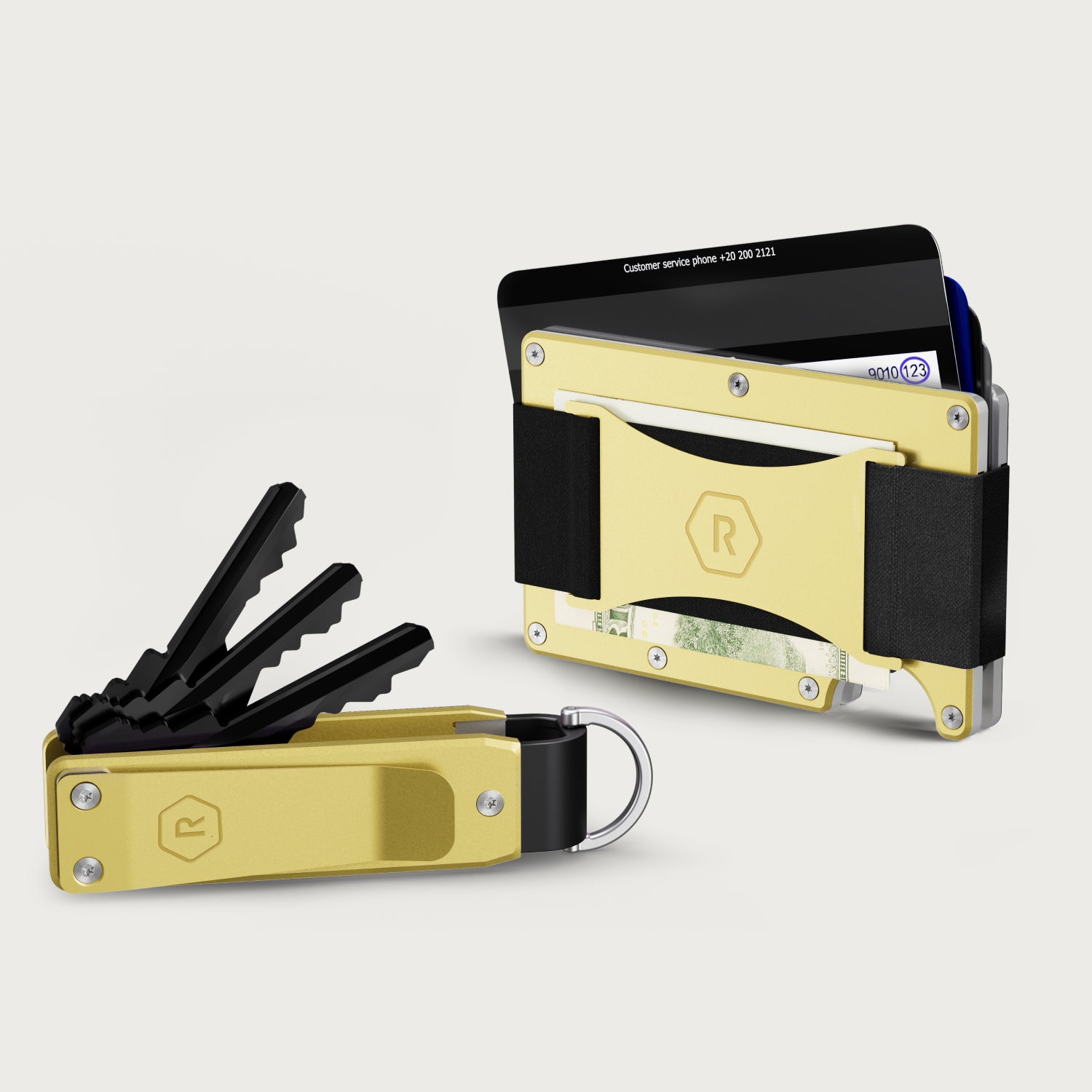 RIDGE | Wallet + KeyCase Kit - Lemon Drop – Ridge