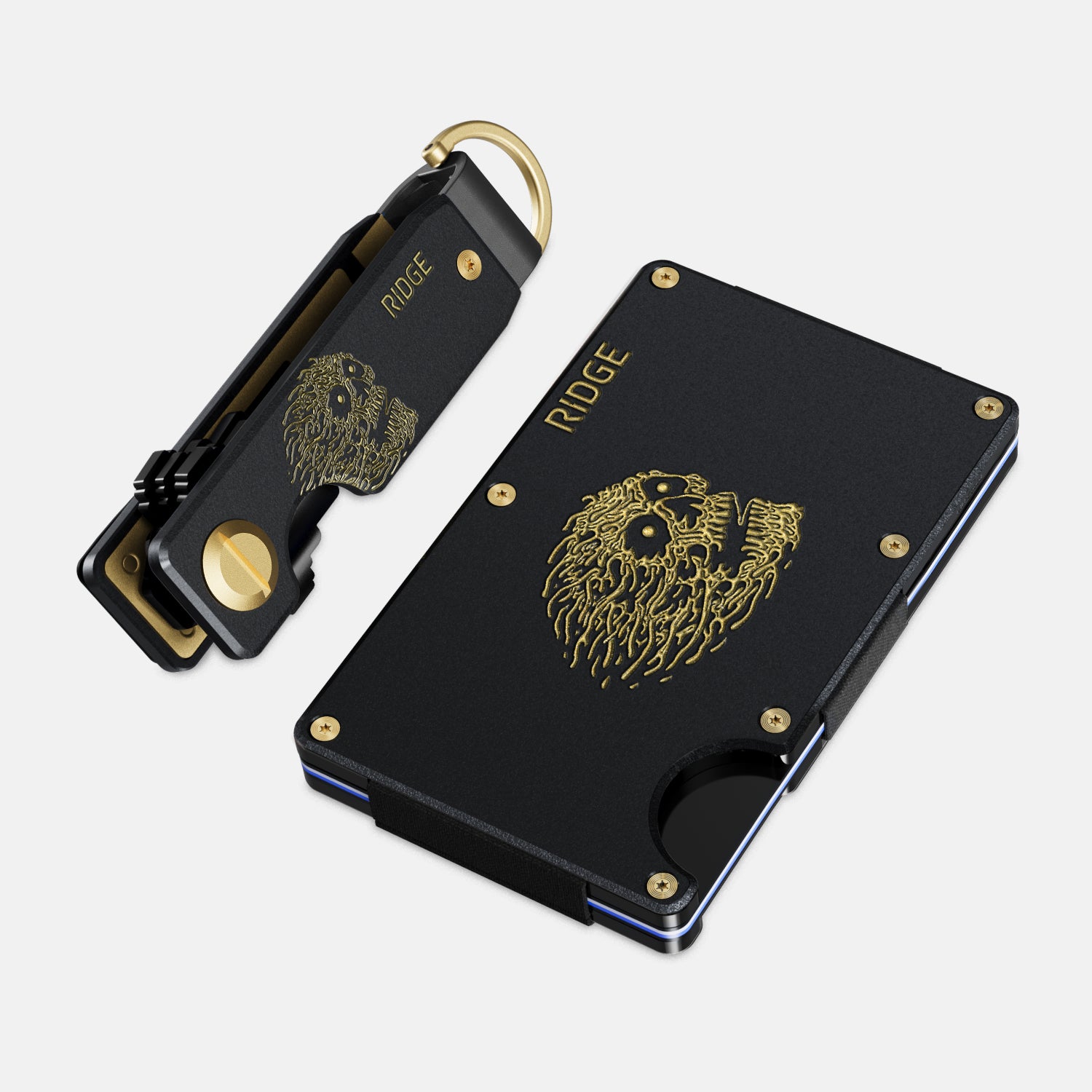 Ridge Wallet + KeyCase - Liquid Death | Ridge x Liquid Death