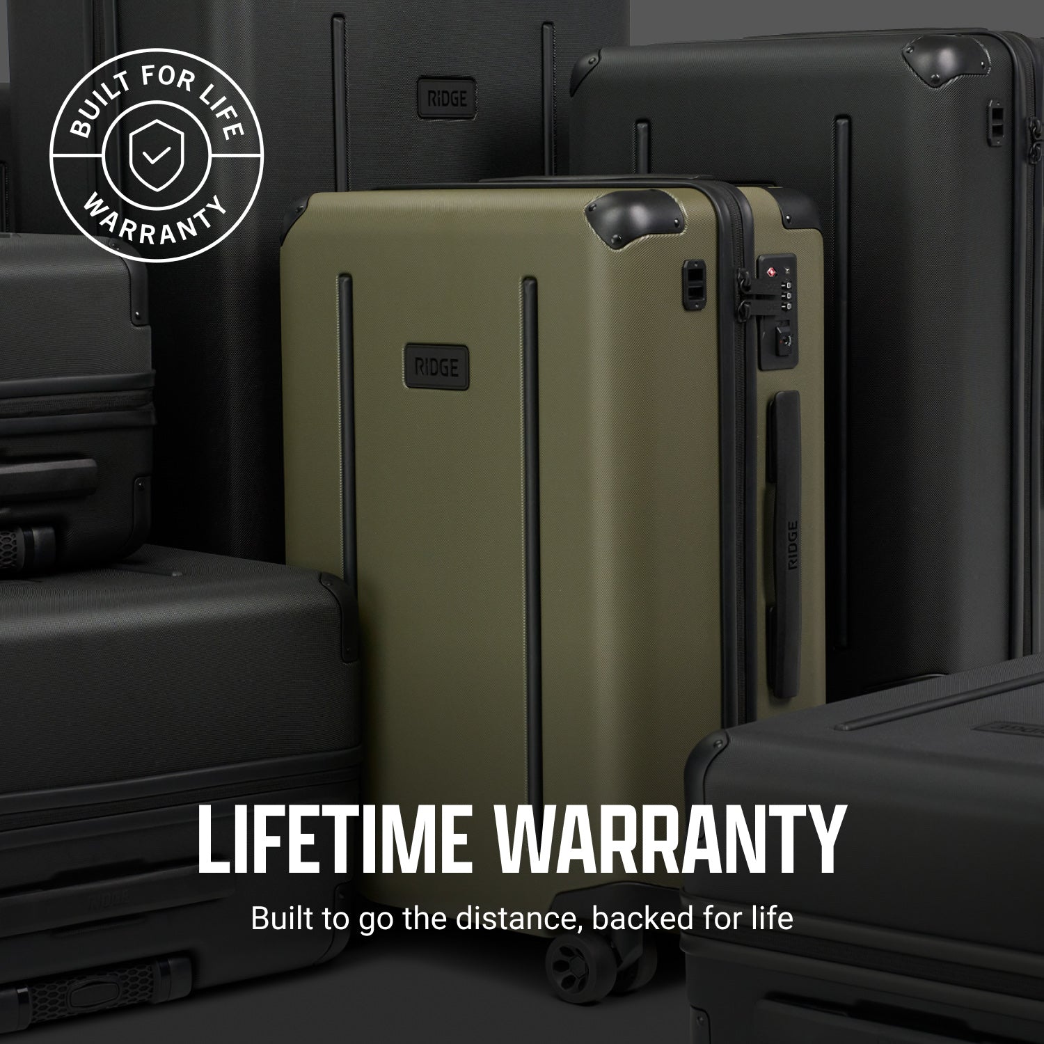 Ridge Travel | Long Haul Set - Matte Olive