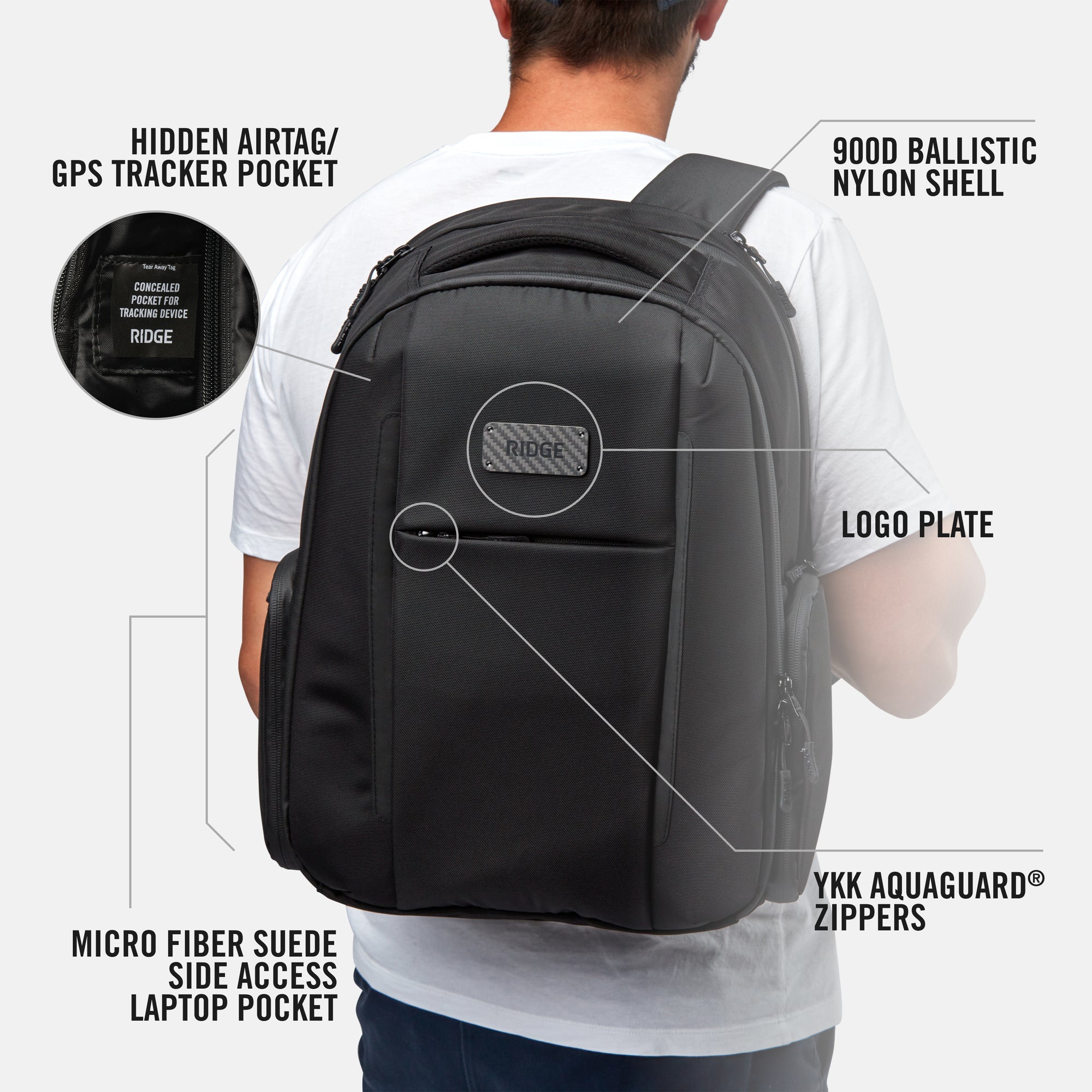 Ridge Frequent Flyer Kit - Gunmetal
