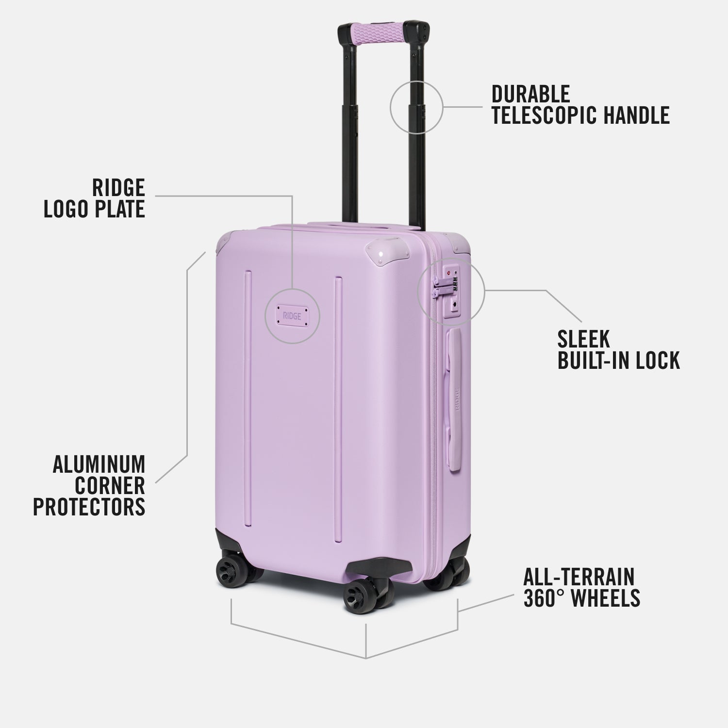 Frequent Flyer Kit - Lavender – Ridge