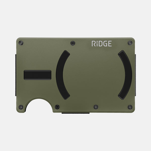 Ridge Wallet For MagSafe - Matte Olive | The Ridge