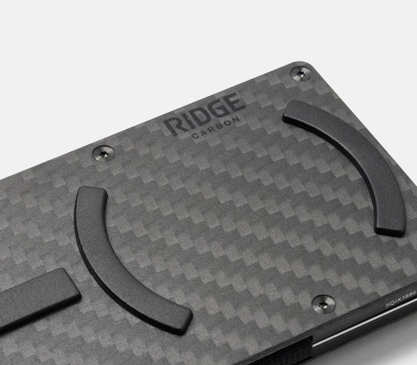Ridge Wallet For MagSafe - Carbon Fiber 3k | The Ridge