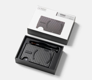 Ridge Wallet For MagSafe - Carbon Fiber 3k | The Ridge