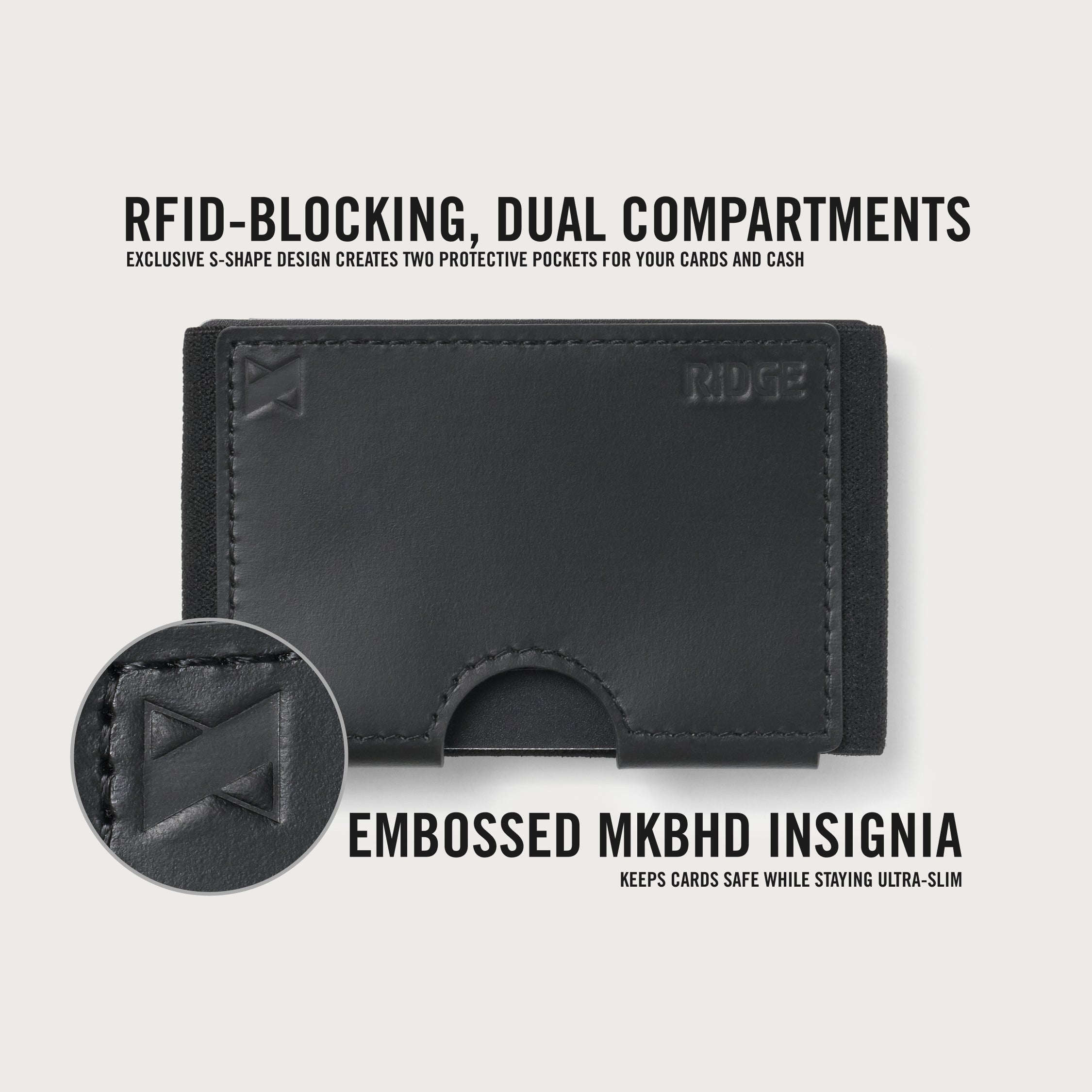MKBHD Ridge BiFlex — 100% Leather Everyday Carry