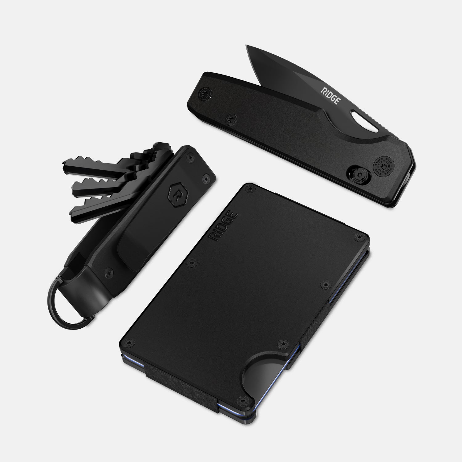 The Ridge: Wallet + Keycase + Everyday Folder Kit