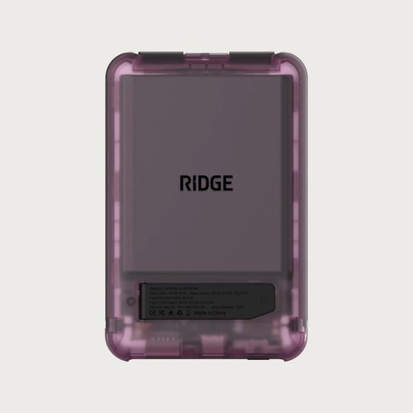 Ridge Power Bank - 10k mAh Bundle - Atomic Purple - 3-Pack
