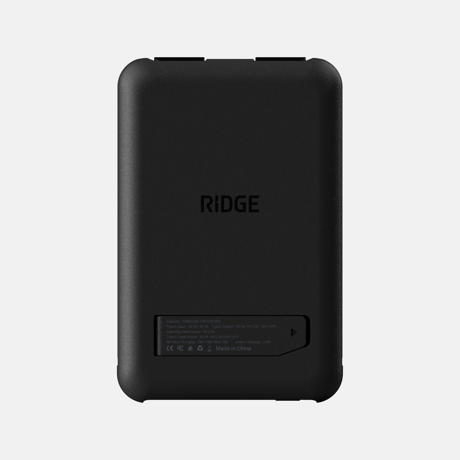 Magnetic Power Bank - Matte Black
