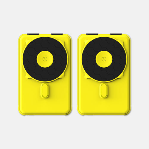 Magnetic Power Bank Bundle (2-Pack) - Hyper Lime