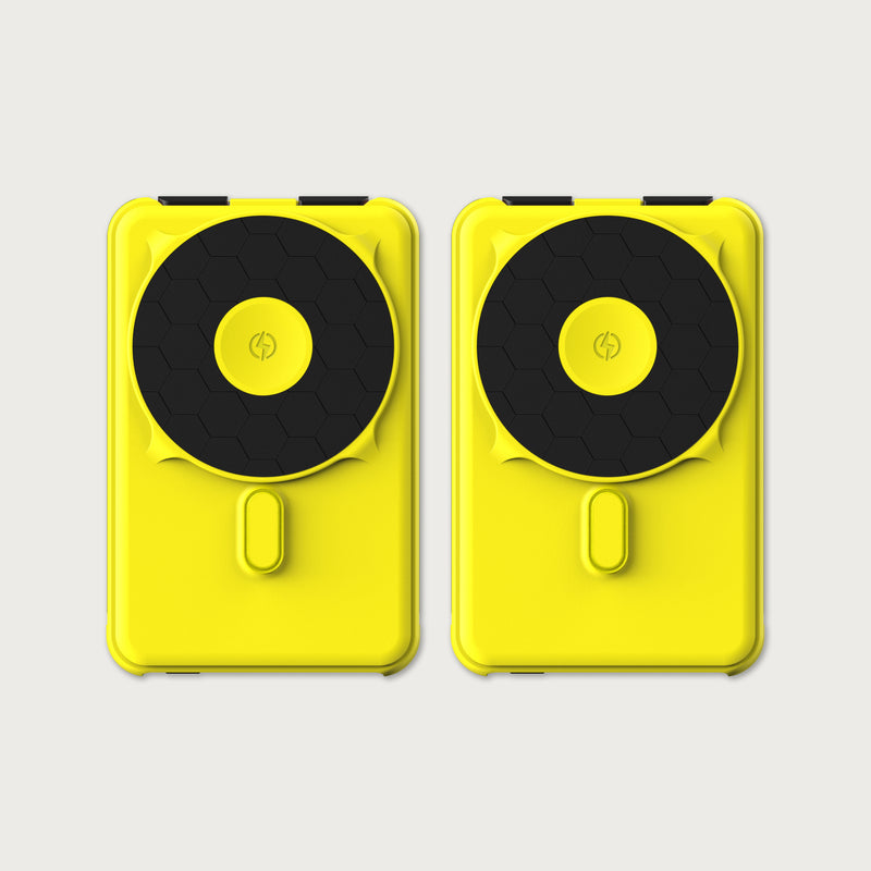 Ridge Power Bank - 10k mAh Bundle - Hyper Lime - 2-Pack