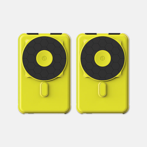Magnetic Power Bank Bundle (2-Pack) - Hyper Lime
