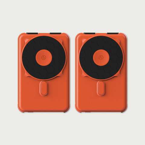 Ridge Power Bank - 10k mAh Bundle - Basecamp Orange - 2-Pack