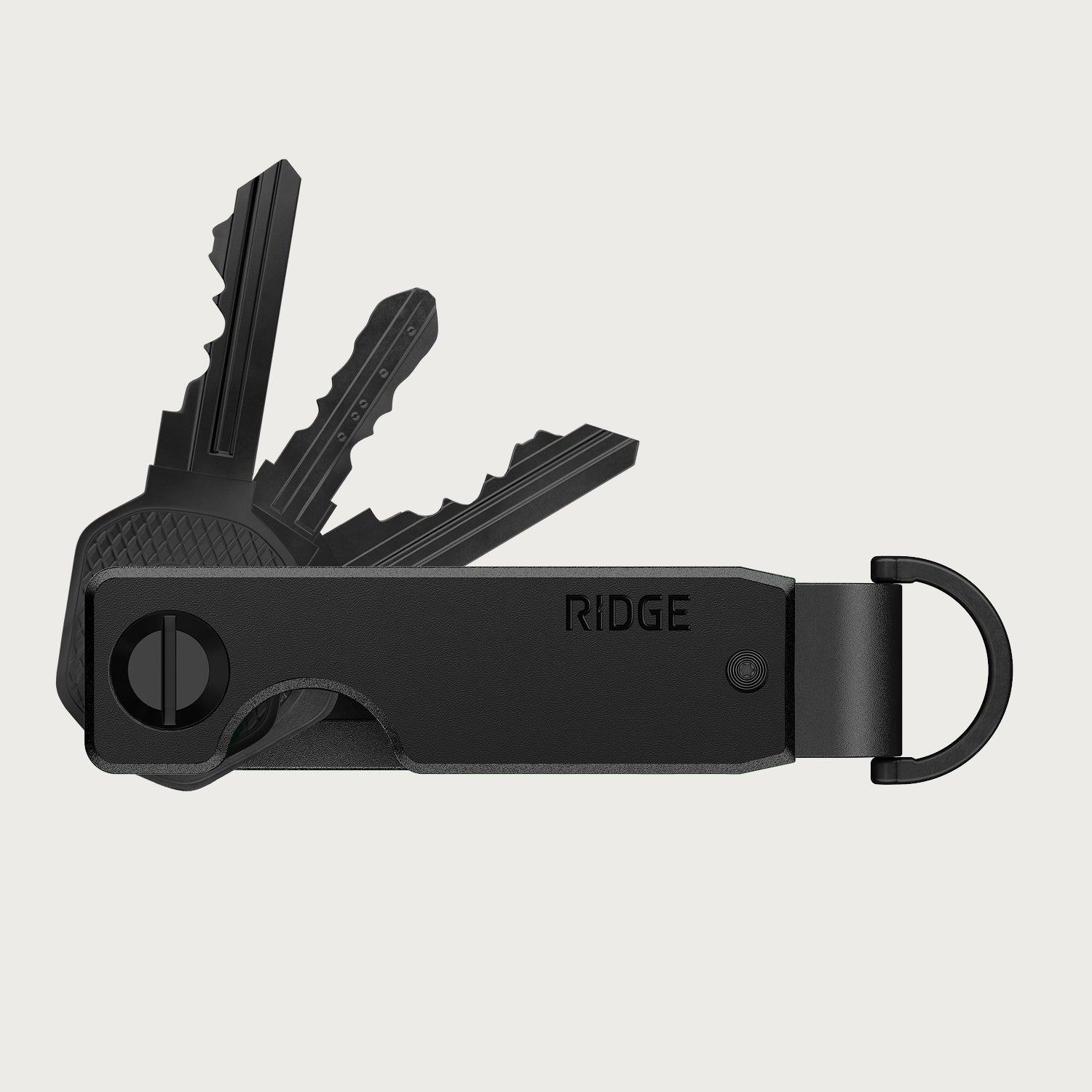 Matte Black KeyCase: Slim Key Organizer // The Ridge