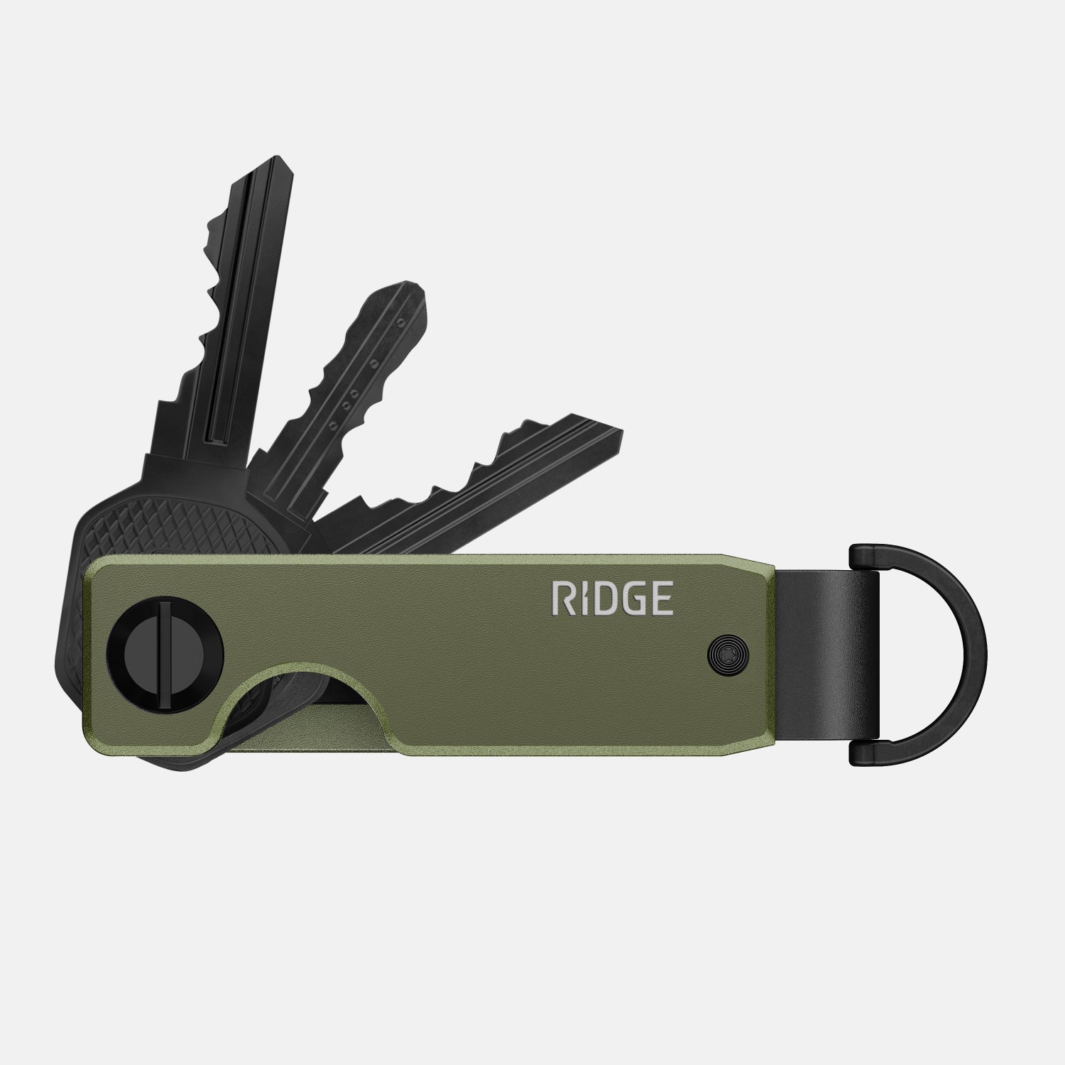 The Ridge: Matte Olive Keycase