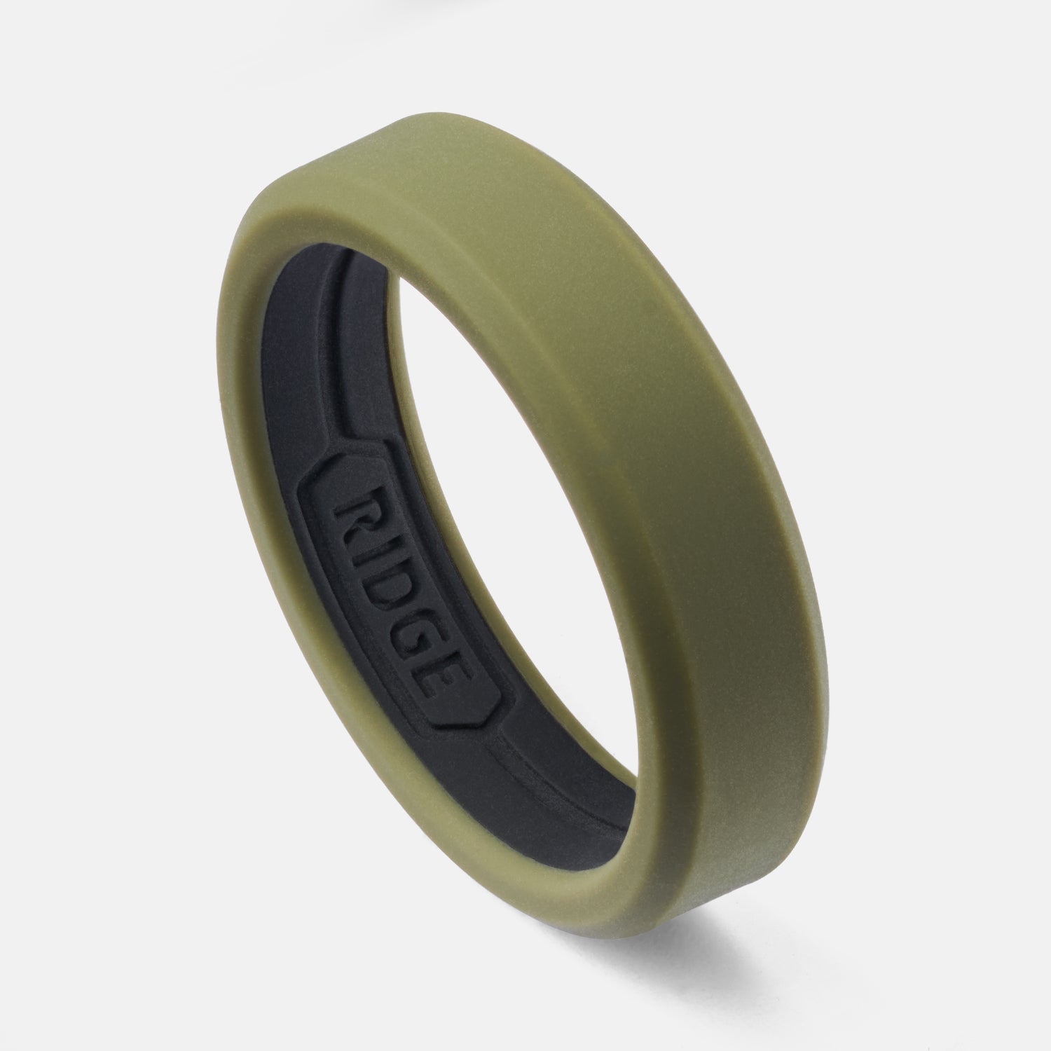 Army green deals silicone ring