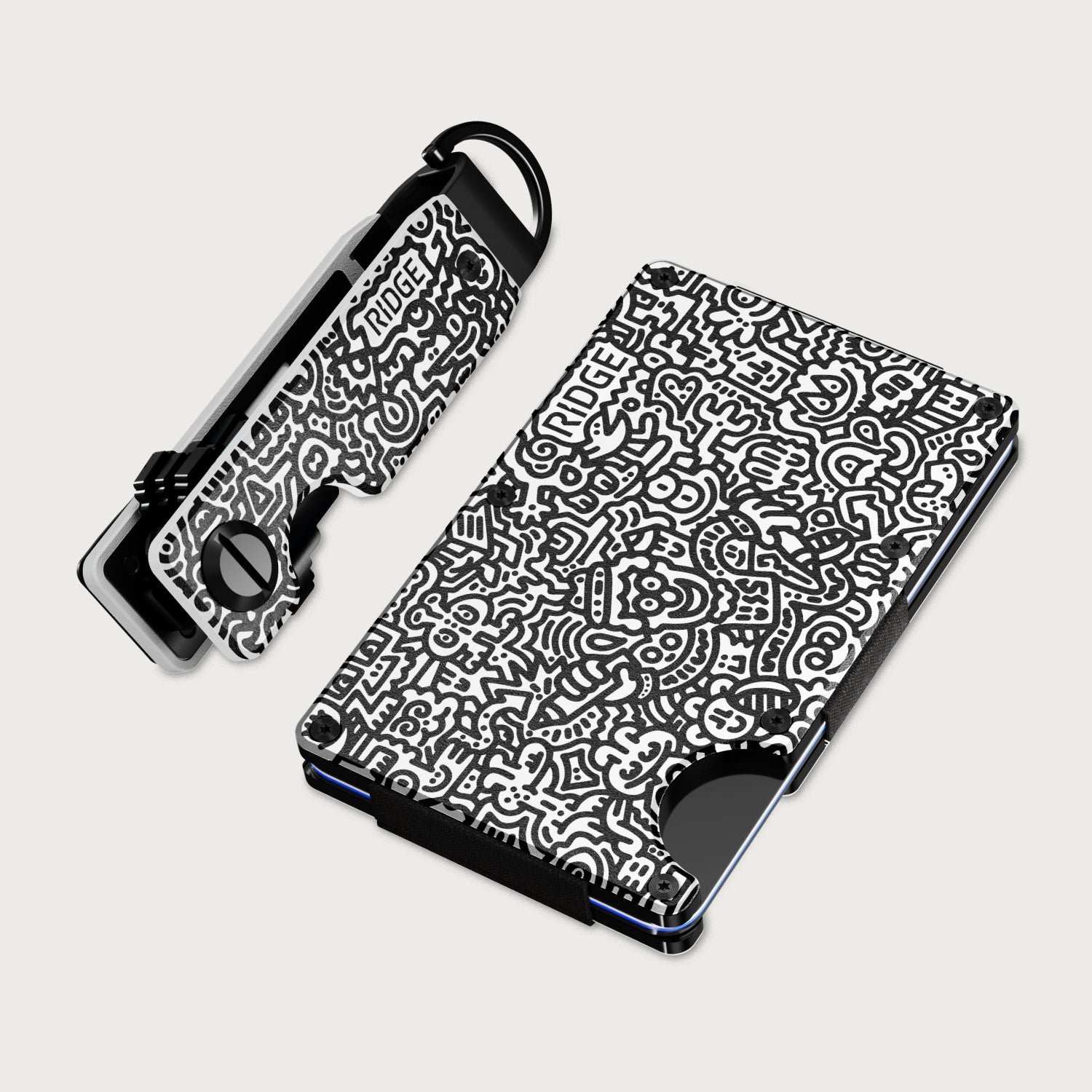 Wallet + KeyCase – Mr Doodle | THE ART OF EVERYDAY – Ridge