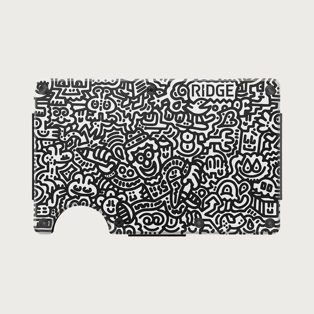 Ridge Wallet - Mr Doodle | THE ART OF EVERYDAY