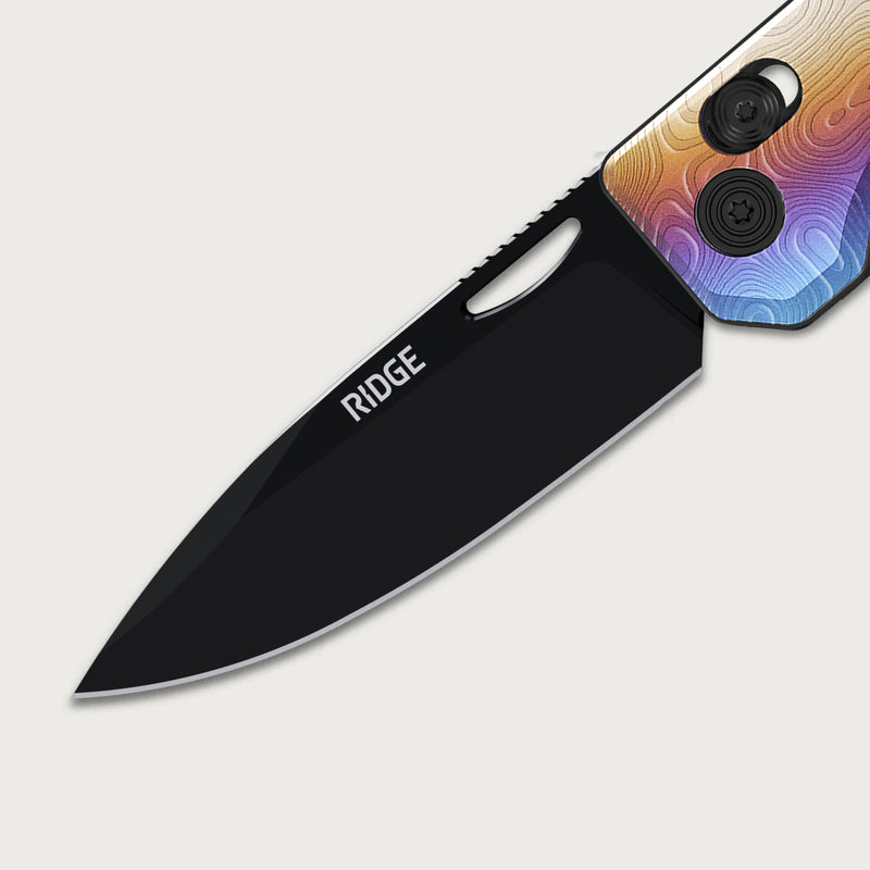Everyday Folder - Burnt Damascus