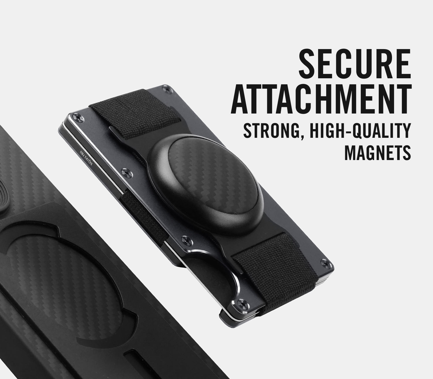 Ridge Wallet For MagSafe - Matte Black Ridge Wallet For MagSafe - Matte Black
