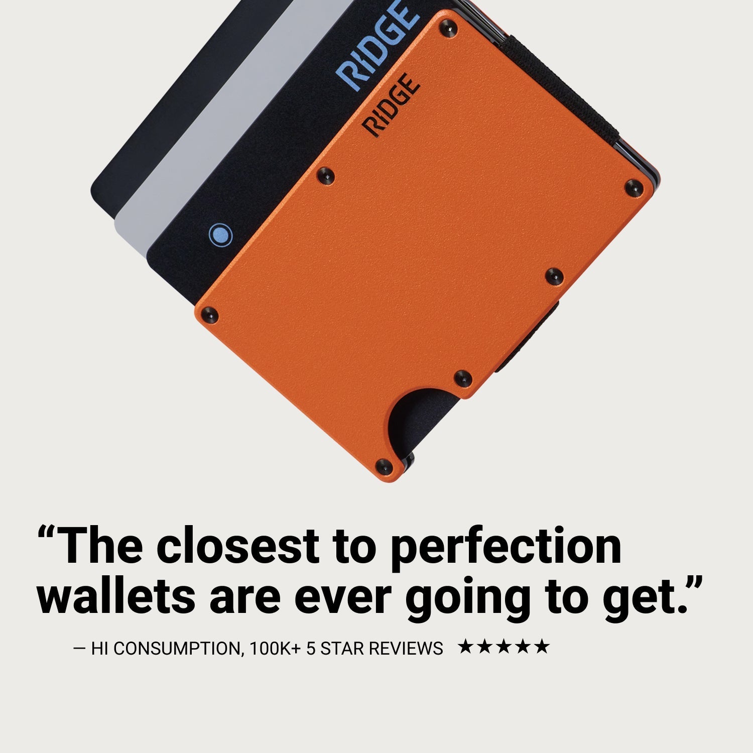 Titanium Stonewash Wallet - Strong & Durable | The Ridge