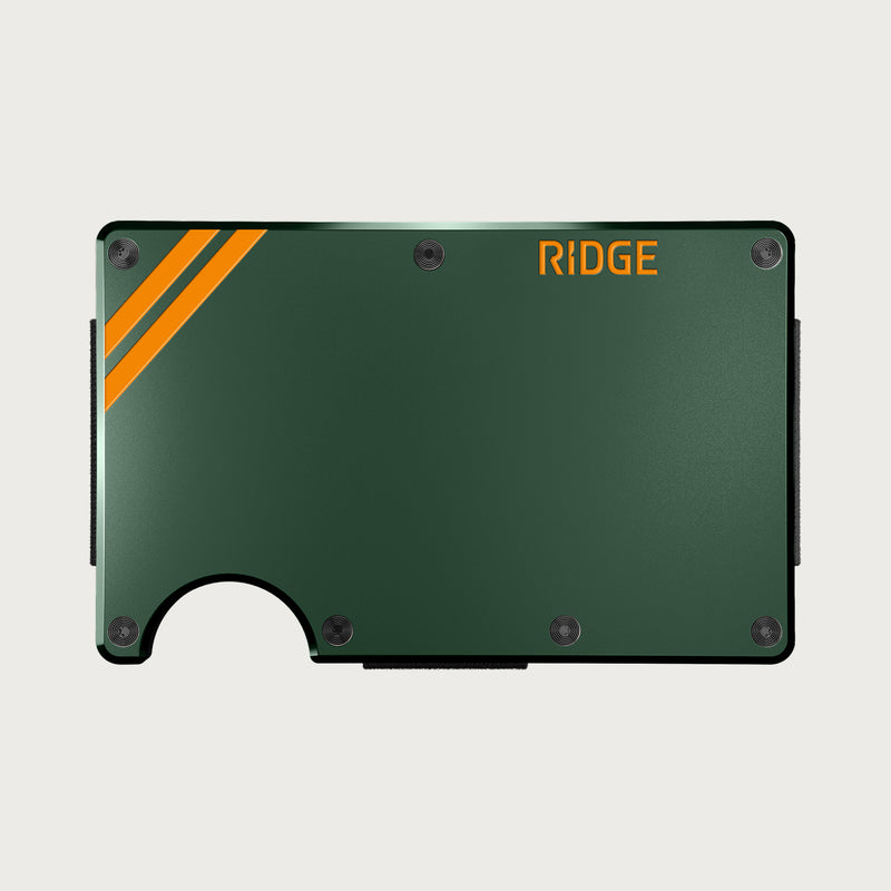 Ridge Wallet - Olive Titanium - Summit
