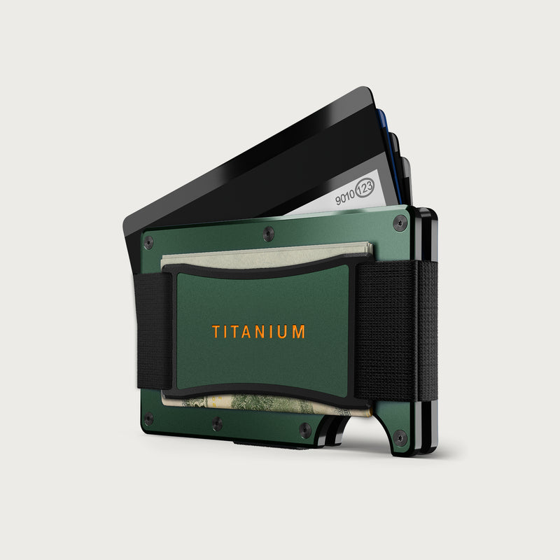 Ridge Wallet - Olive Titanium - Terrain