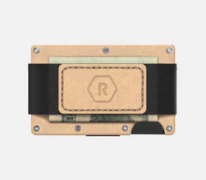 Ridge Wallet — Natural Leather