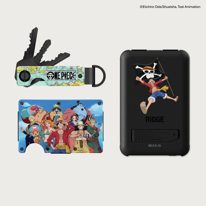 Ridge Wallet + Power Bank + KeyCase - ONE PIECE - Straw Hat Crew + ONE PIECE + ONE PIECE