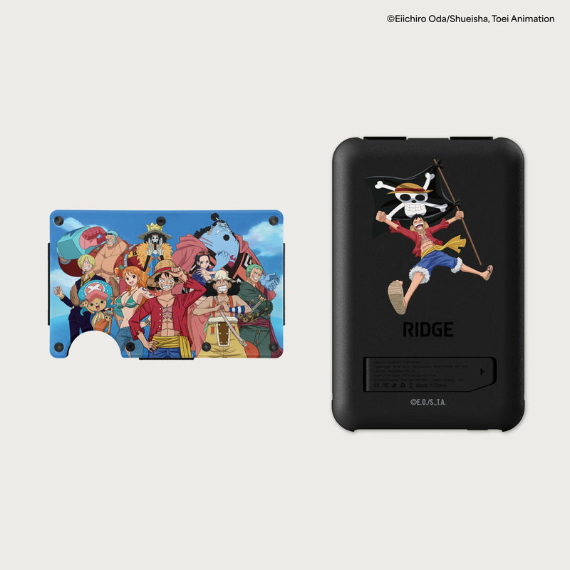 Ridge Wallet + Power Bank - ONE PIECE - Straw Hat Crew + ONE PIECE