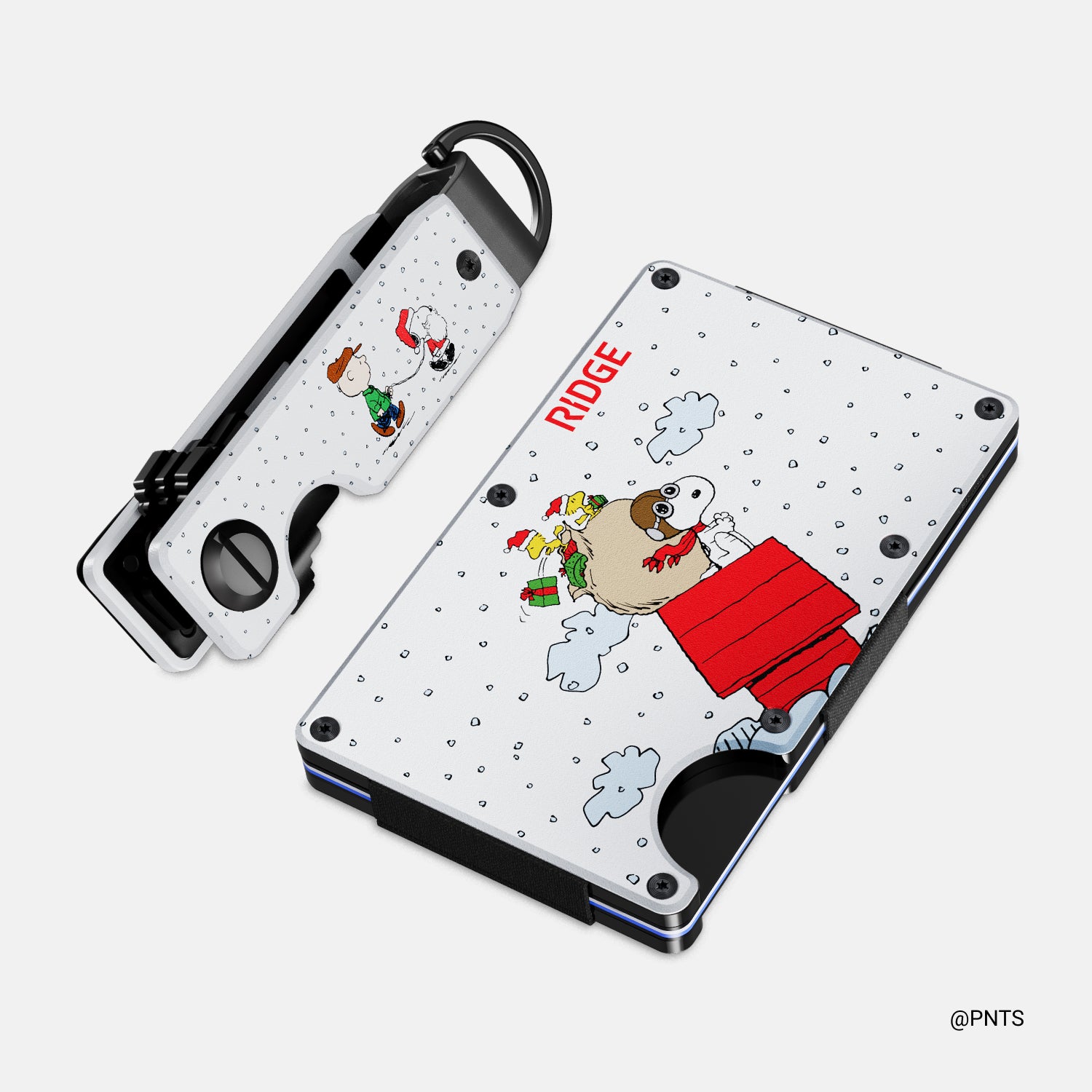 Ridge Wallet + KeyCase - Peanuts - Dear, Santa | Carry a
