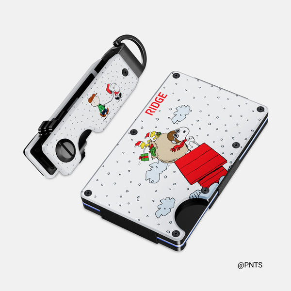 Ridge Wallet + KeyCase - Peanuts - Dear, Santa... | Carry a Holiday Classic