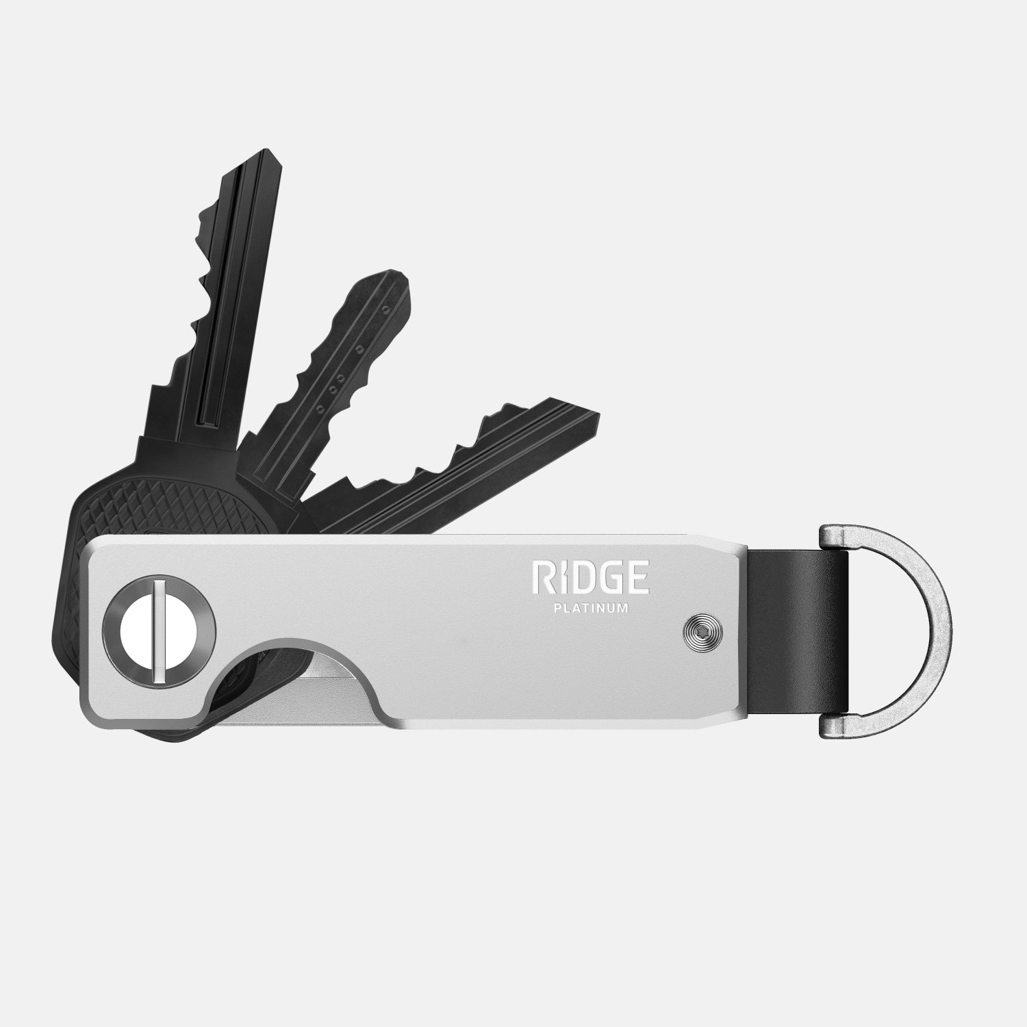 Platinum KeyCase: Slim Key Organizer // The Ridge