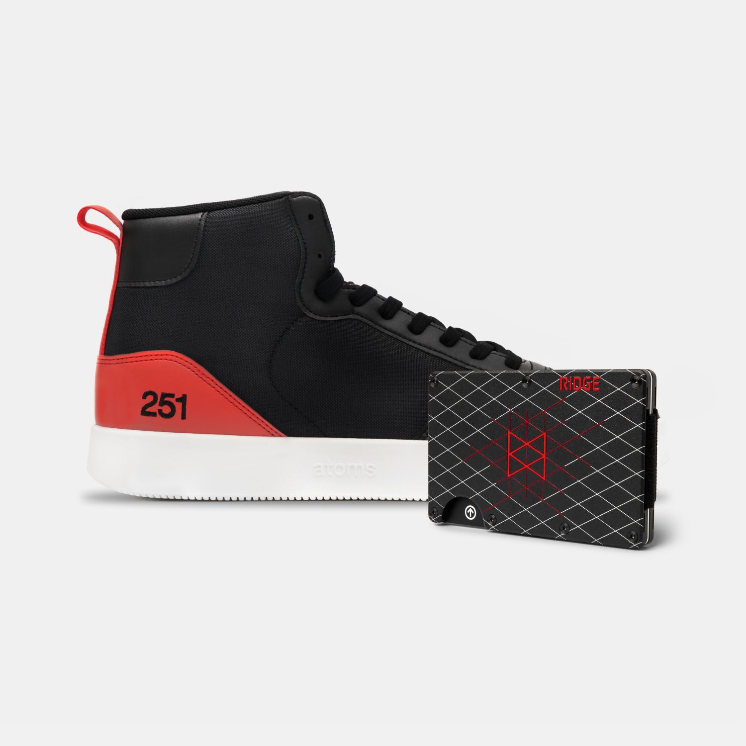 Atoms 251: Red & Black + Ridge Wallet - MKBHD - Dark Mode